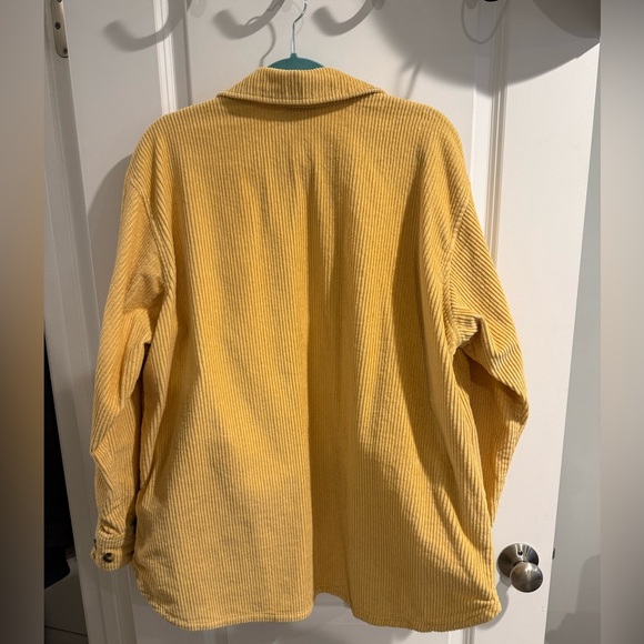 Patagonia Yellow Corduroy Overshirt Jacket - Women's XL - Picture 2 of 3